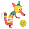 Djeco Művészeti műhely, festés - A róka család, bábok - The fox family, 3–5 év, Többszínű