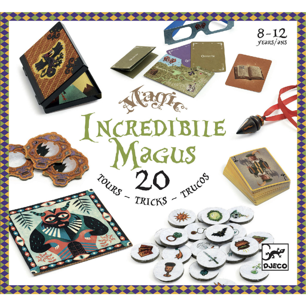 Bűvészkészlet - Hihetetlen, 20 trükk - Incredibile Magus – fő nézet