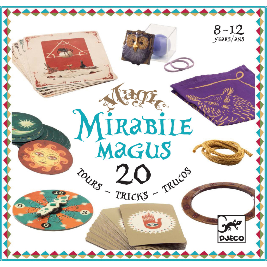 Bűvészkészlet - Csodállatos, 20 trükk - Mirabile magus - 20 – fő nézet
