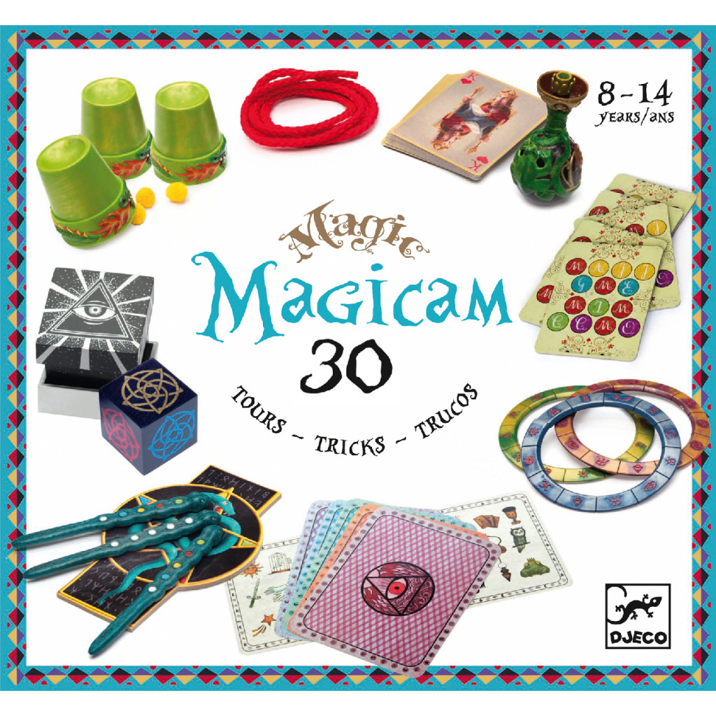 Bűvészkészlet - Varázslatos, 30 trükk - Magicam – fő nézet
