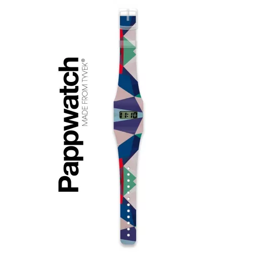 I like paper Papír karóra - GEOMETRICAL4 - Pappwatch, 6–8 év, Papír karóra - GEOMETRICAL4 - Pappwatch, Többszínű