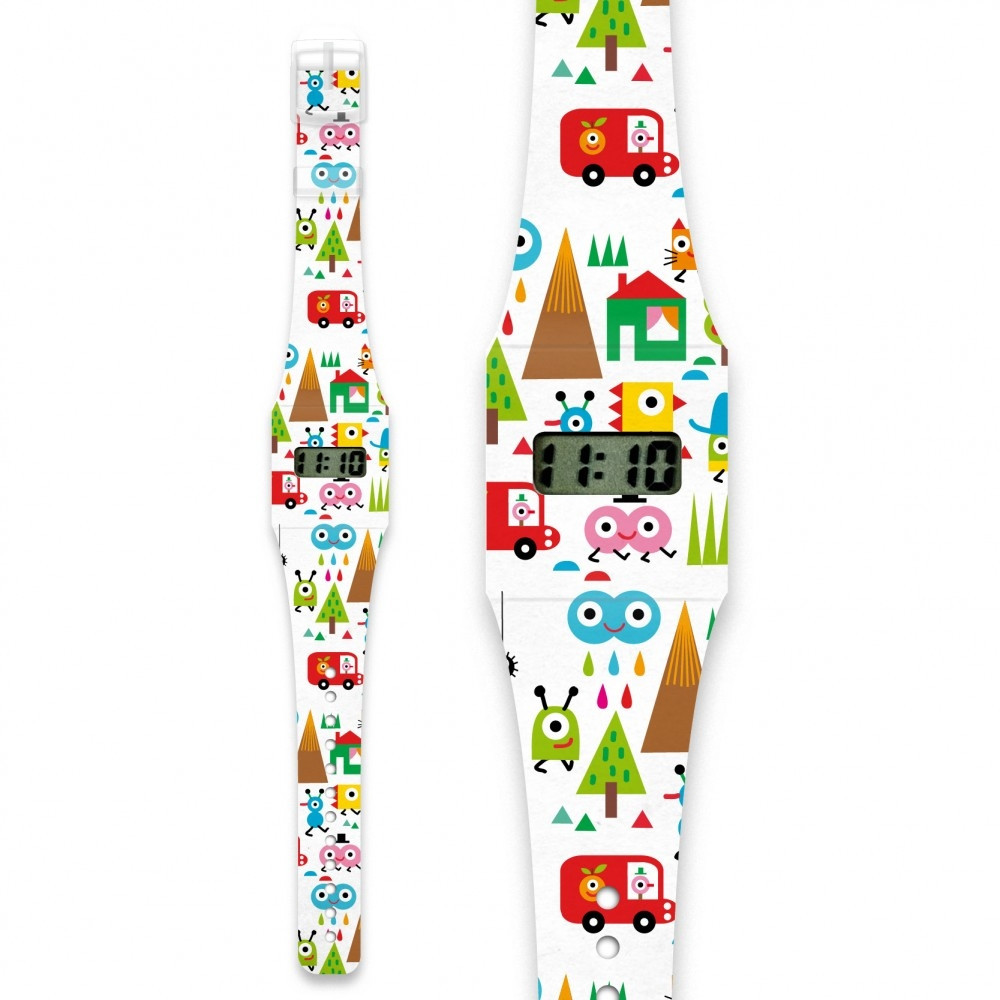 Papír karóra - HAPPY WORLD - Pappwatch – fő nézet