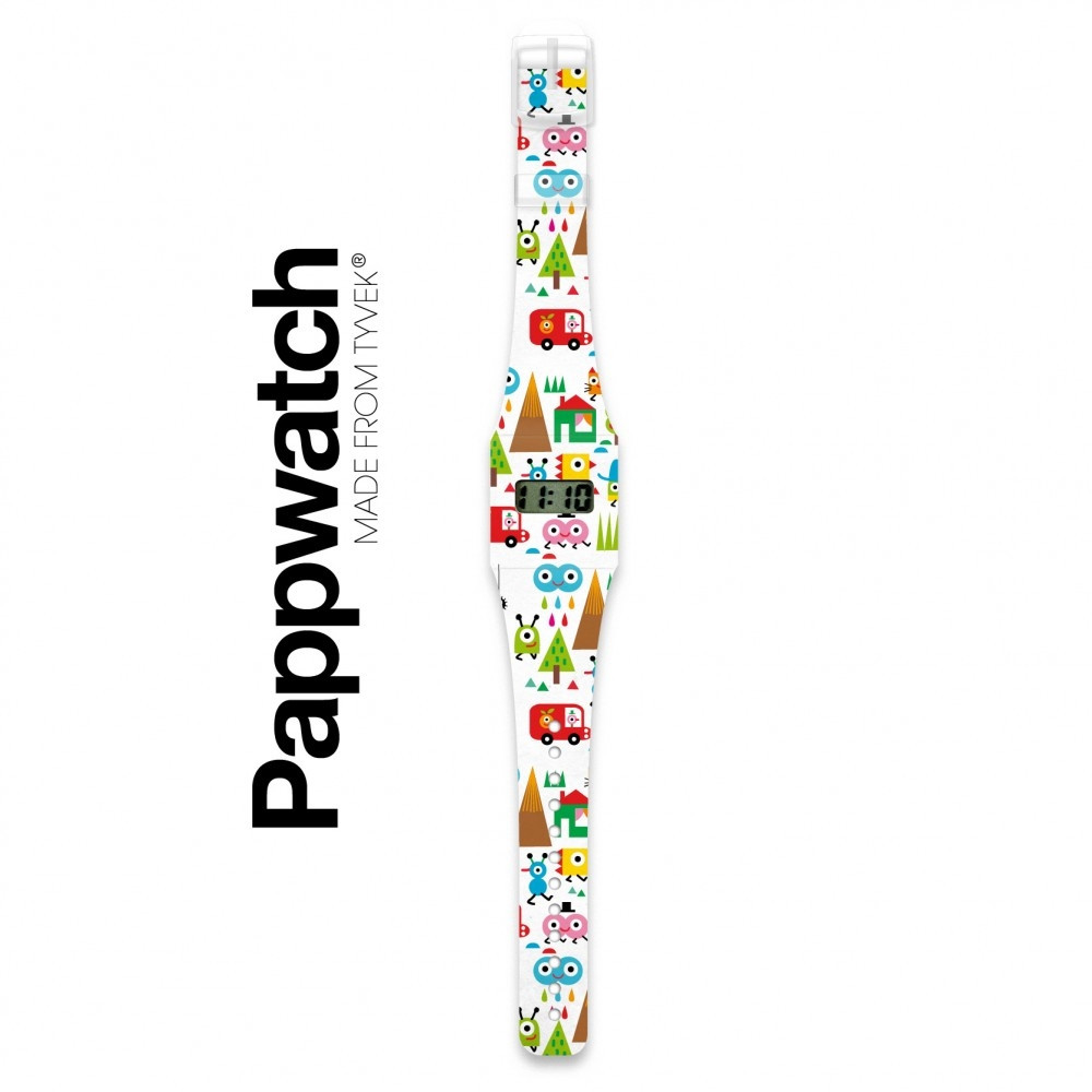 Papír karóra - HAPPY WORLD - Pappwatch – alternatív kép 1