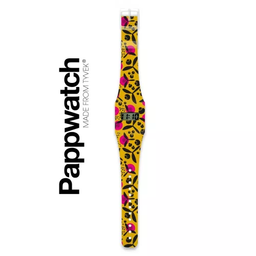 I like paper Papír karóra - BLUMENDISCO - Pappwatch, 6–8 év, Papír karóra - BLUMENDISCO - Pappwatch, Többszínű