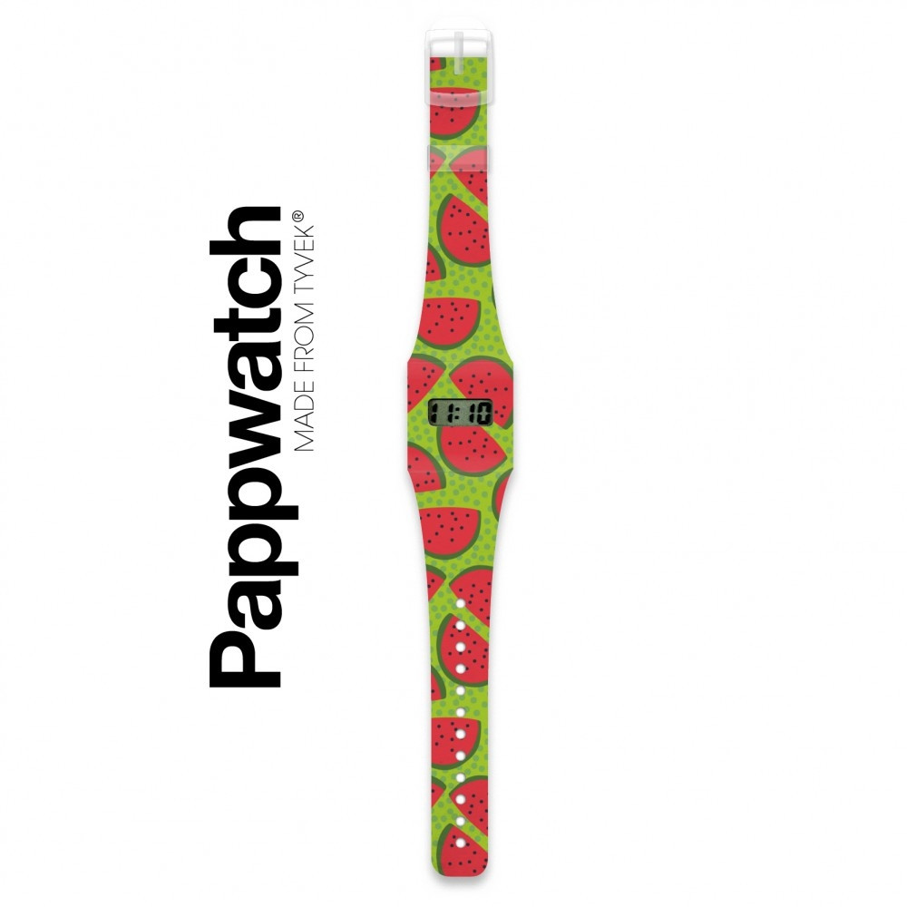 Papír karóra - I CARRIED A WATERMELON - Pappwatch – alternatív kép 1