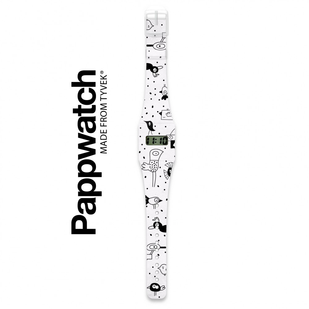 Papír karóra - DOT BIRDS - Pappwatch – alternatív kép 1