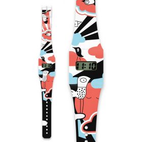 Papír karóra - RED BIRD - Pappwatch