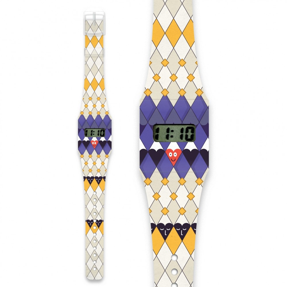 Papír karóra - DIAMONDS - Pappwatch – fő nézet