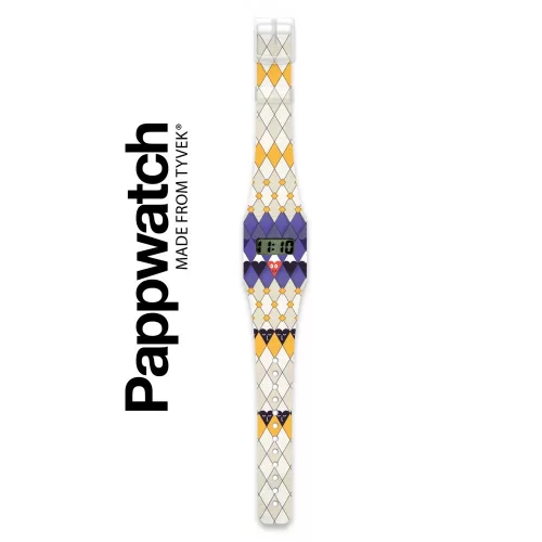 I like paper Papír karóra - DIAMONDS - Pappwatch, 6–8 év, Többszínű