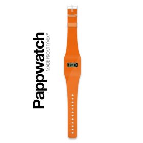 Papír karóra - ORANGE / NEON - Pappwatch