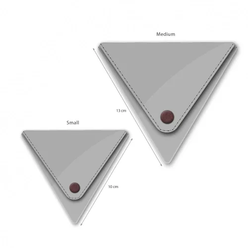 I like paper Háromszög pénztárca - SILBER / METALLIC - Triangle Purse Small, 6–8 év, Többszínű