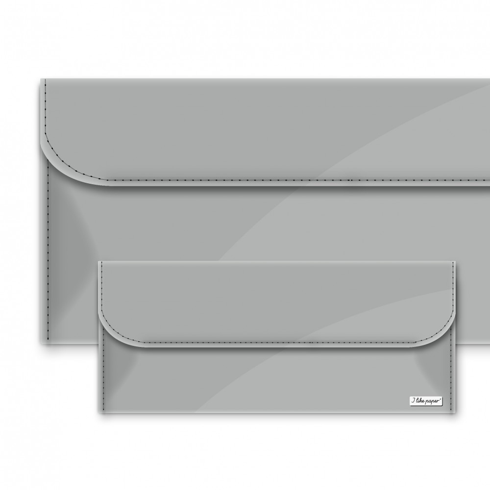 Kézitáska, kicsi - SILBER / METALLIC - Small Case – fő nézet