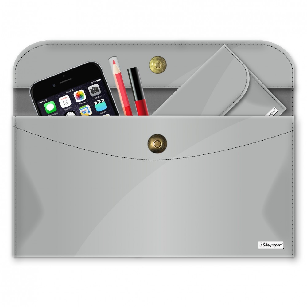 Kézitáska, nagy - SILBER / METALLIC - Big Case – alternatív kép 2