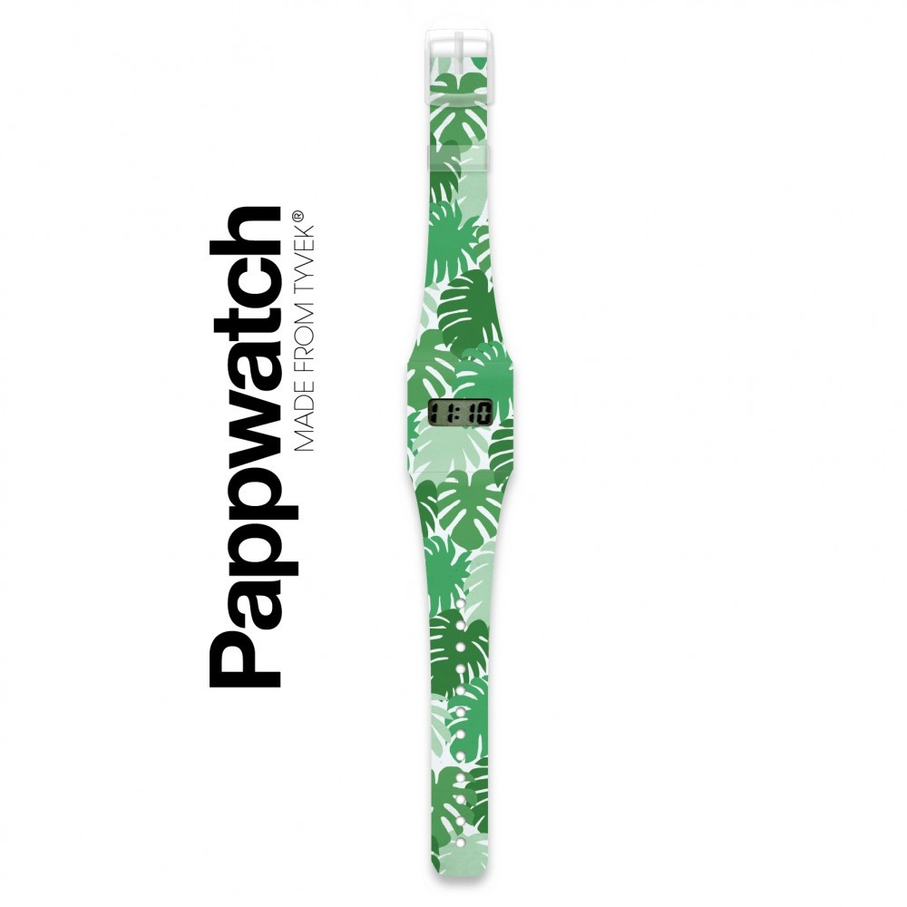 Papír karóra - GREEN JUNGLE - Pappwatch Pappwatch – alternatív kép 1