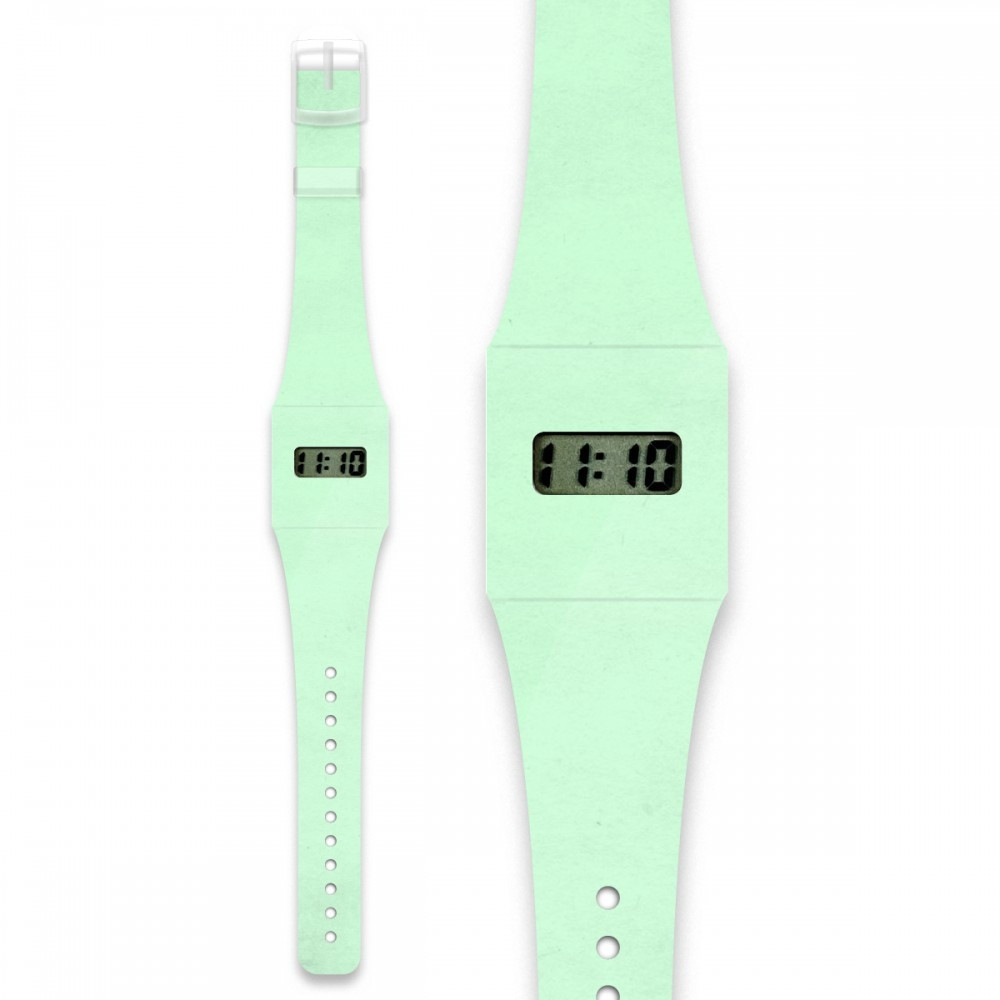 Papír karóra - MINTY / PASTELL - Pappwatch – fő nézet