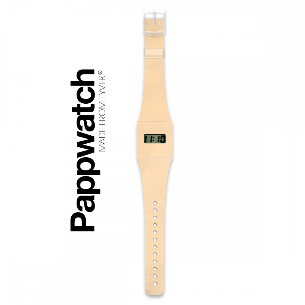 Papír karóra - PEACH / PASTELL Pappwatch – alternatív kép 1
