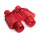 Piros kétcsövű gyerektávcső - Super 40 Red Binocular with Case