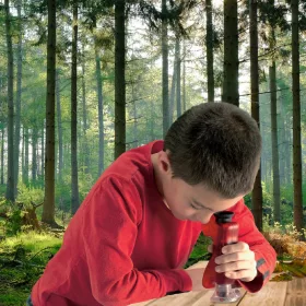 Hordozható mikroszkóp - Zoomscope – Microscope