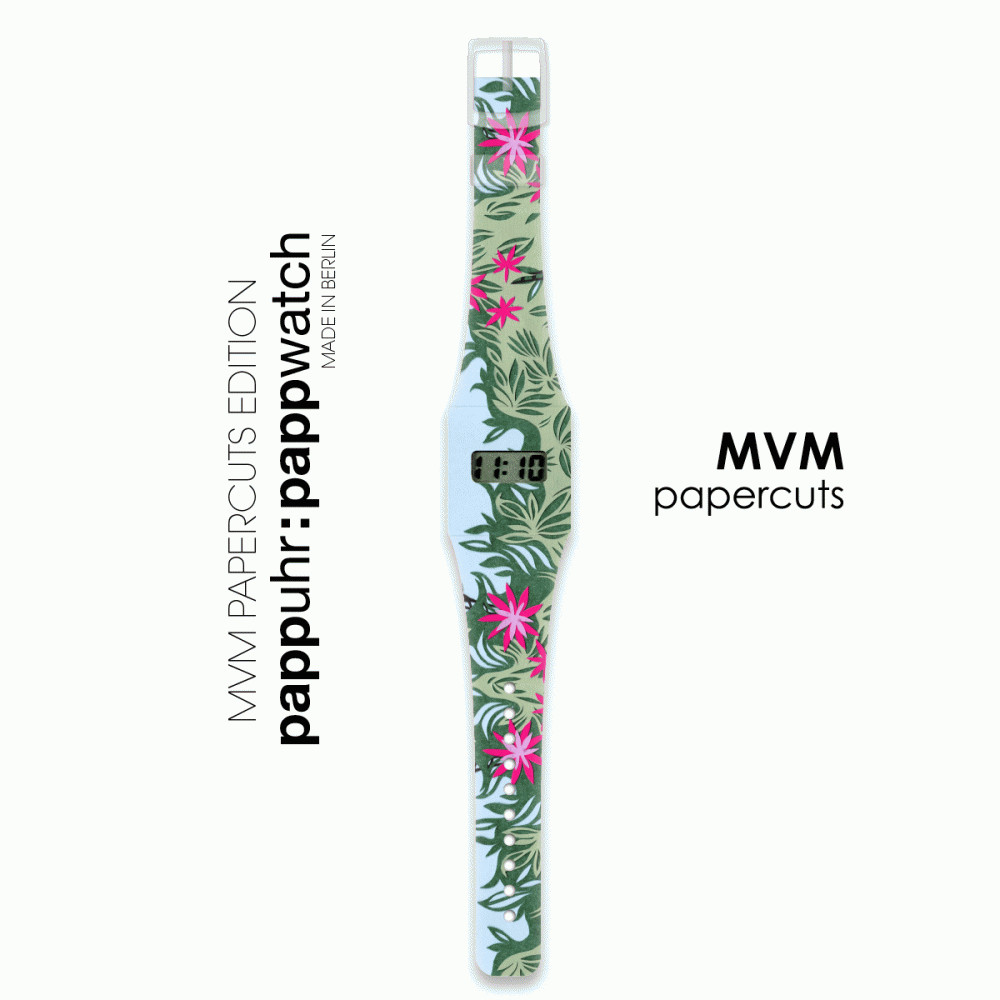 Papír karóra - SCHAUKEL - Pappwatch – alternatív kép 1