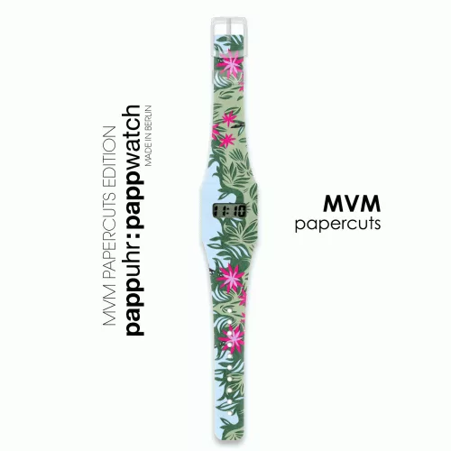 I like paper Papír karóra - SCHAUKEL - Pappwatch, 6–8 év, Többszínű
