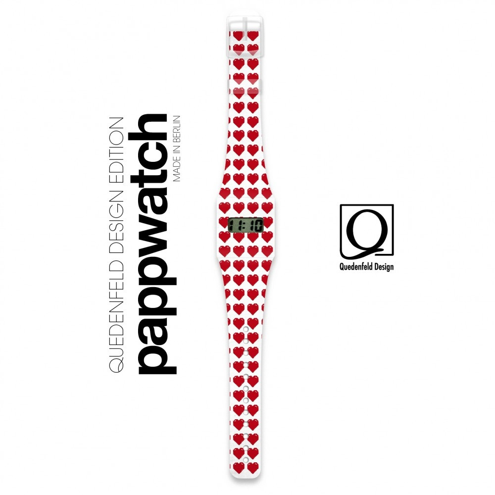 Papír karóra - FLIRTY ATTACK - Pappwatch – alternatív kép 1