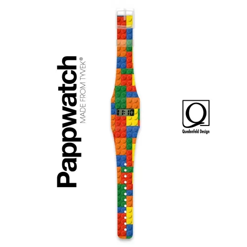 I like paper Papír karóra - LEHGU - Pappwatch, 6–8 év, Többszínű
