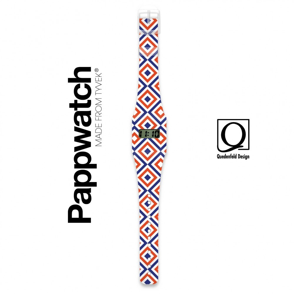 Papír karóra - QUADRATURE - Pappwatch – alternatív kép 2