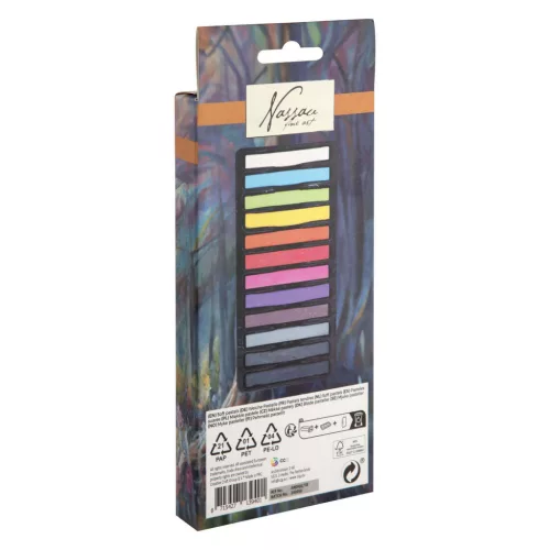 Nassau pasztell kréta készlet 12 db-os CraftArt