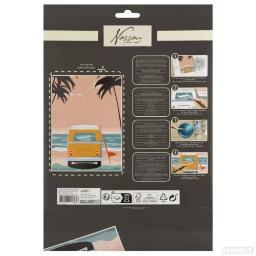 Nassau festés számok szerint, Tengerpart CraftArt