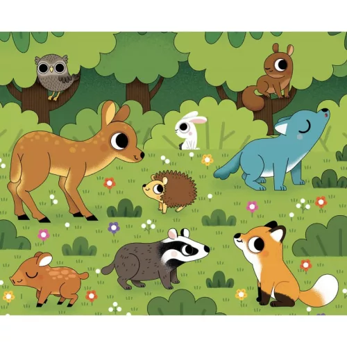 Vízzel festő készlet, Bébi állatok Auzou