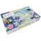 Auzou Padló puzzle 4db fa kisautóval Auzou, 3–5 év, Padló puzzle 4db fa kisautóval Auzou, Többszínű