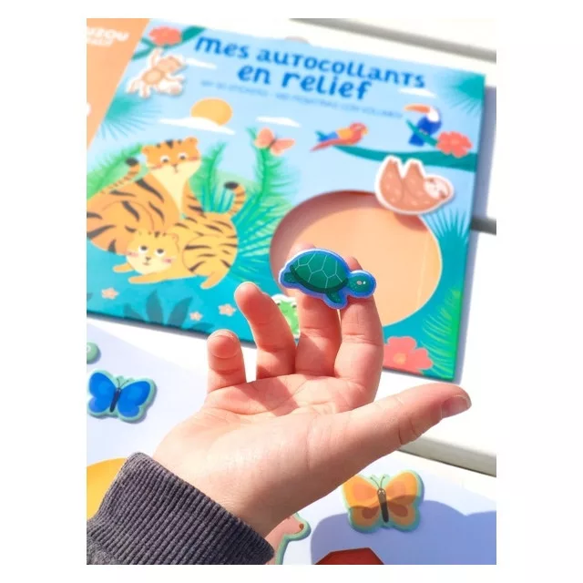 3D matricázó készlet, Állatok Auzou alternatív kép 3