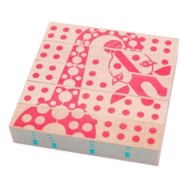 Fa kirakós blokkok, Állatok Auzou alternatív kép 1