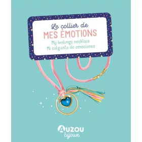   Színváltós nyaklánc készítés, Érzelmek kreatív készlet Auzou