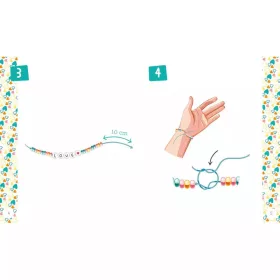 Ékszer készítő készlet, Szerencse karkötők Auzou