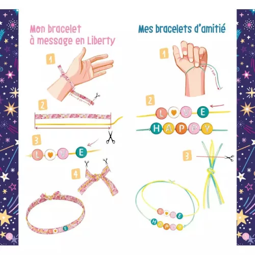 Titkos ékszerdobozom, ékszer készítő készlet Auzou