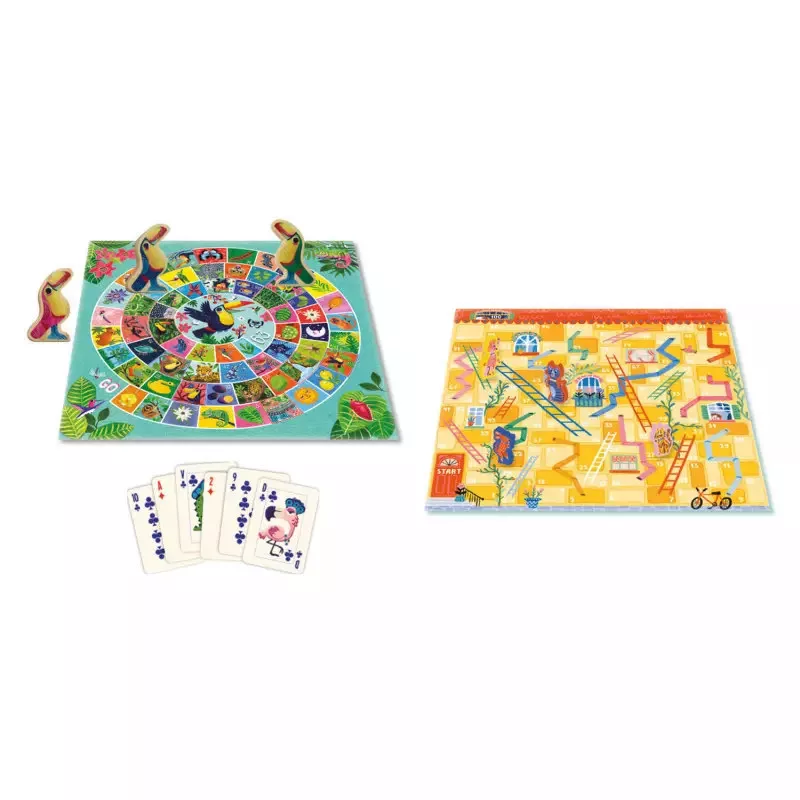 10 klasszikus társasjáték egy dobozban Auzou alternatív kép 1