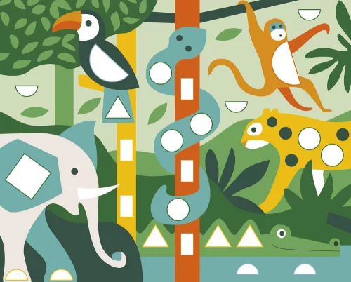 Mozaik matricázó készlet kicsiknek, Auzou