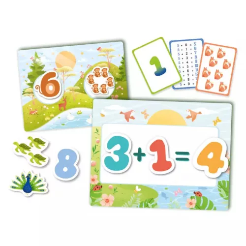 Mágneses készségfejlesztő doboz, Számok Auzou