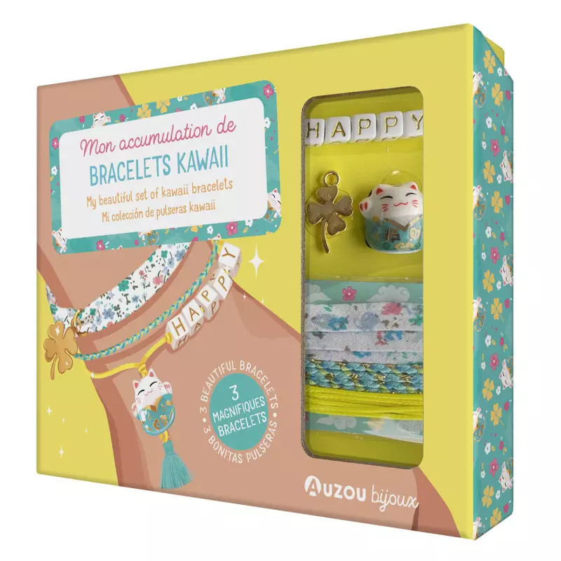 Kawaii cica ékszerkészítő készlet Auzou – fő nézet