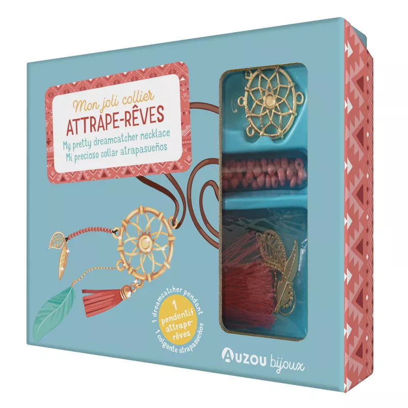 Álomfogó nyaklánc bojttal, ékszerkészítő készlet Auzou fő kép