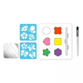 Arcfestő készlet stencillel, Természet Avenir