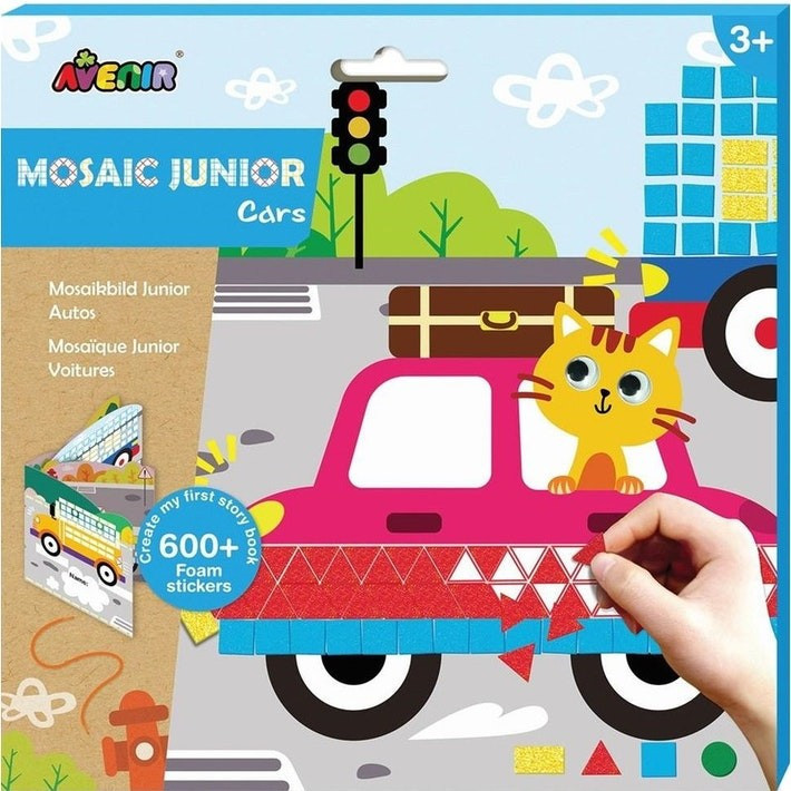AVENIR KIDS® Mozaikkép készítés Autók Avenir, fő nézet