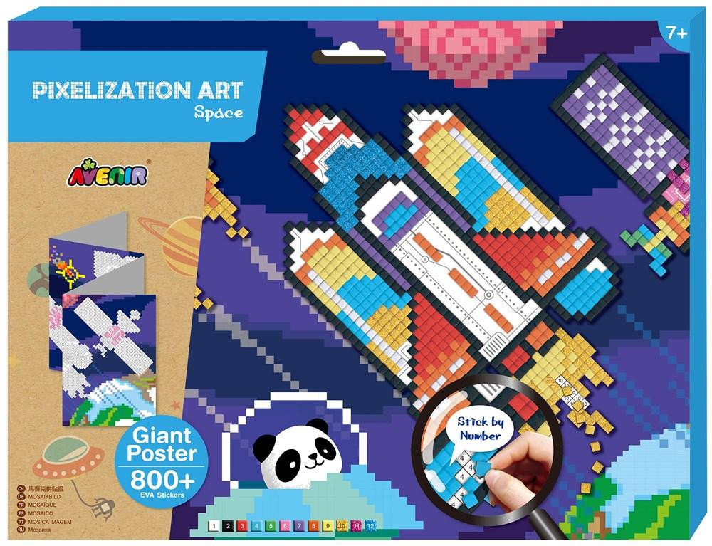 AVENIR KIDS® Pixel technika Űrhajó Avenir, fő nézet