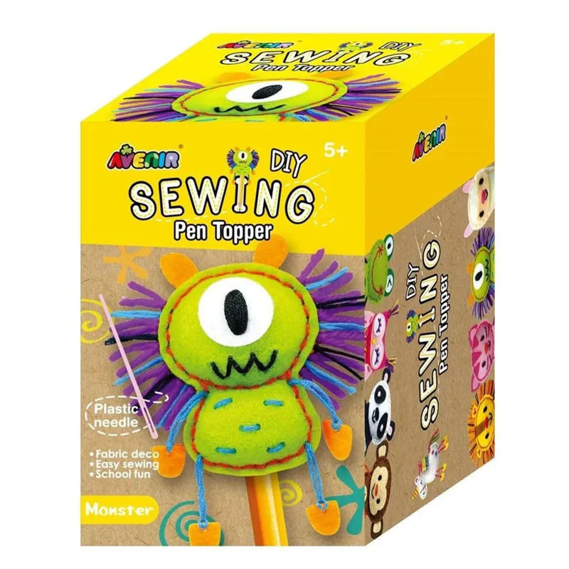 AVENIR KIDS® Plüss ceruzadísz varrás, szörnyecske Avenir, fő nézet