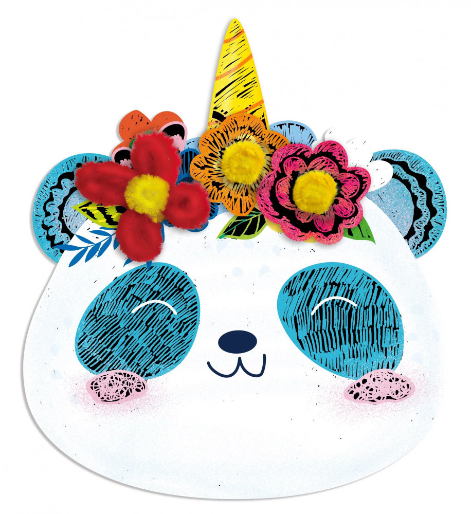 Avenir Kids® Képkarctechnika, Fuzzy Panda macik Avenir, alternatív kép 4