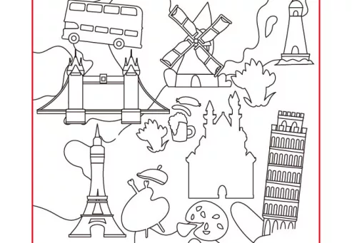 Vízzel festő könyv fejlesztő feladatokkal Avenir