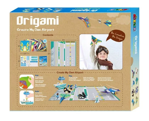 Avenir Origami készlet, Repülők Avenir, 6–8 év, Többszínű