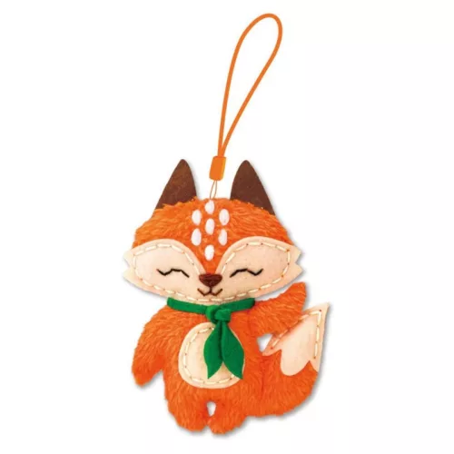 Varrható plüss kulcstartó, Róka Avenir