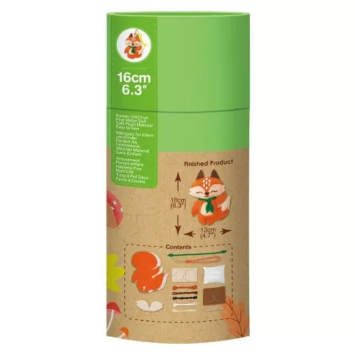 Varrható plüss kulcstartó, Róka Avenir